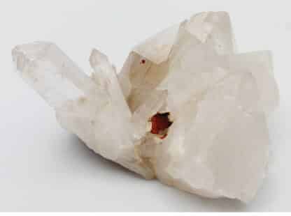 Quartz et Rutile, Col de Lukmanier, Grisons, Suisse.