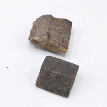 Staurotide (Staurolite), Baud, Morbihan, Bretagne.