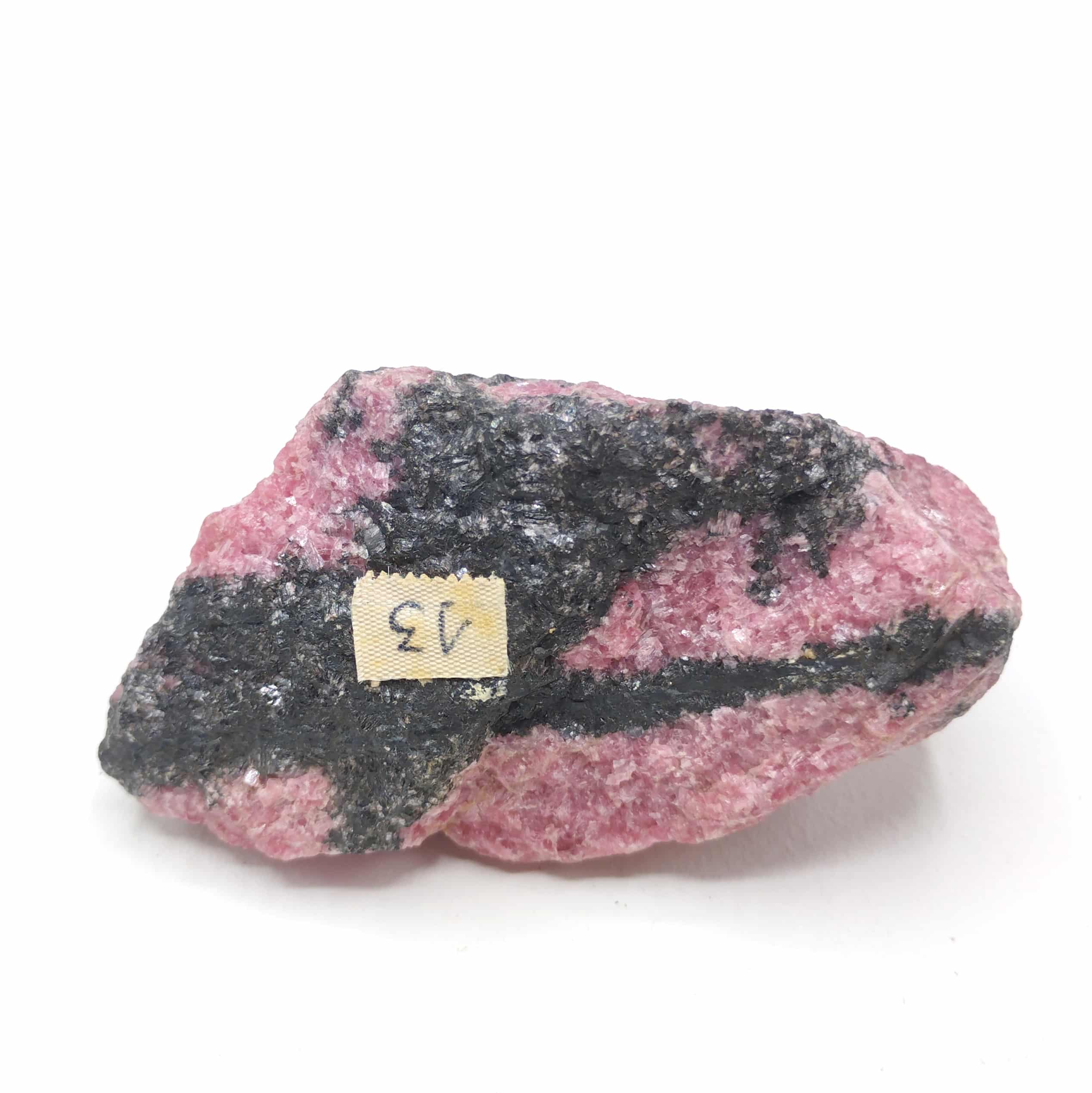 Rhodonite, Ampanihy, Madagascar.