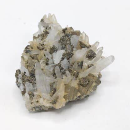 Pyrite & Quartz, Mine Huanzala, Pérou.