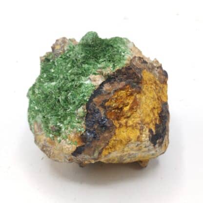 Torbernite, mine Les Bois Noirs, Forez, Loire.