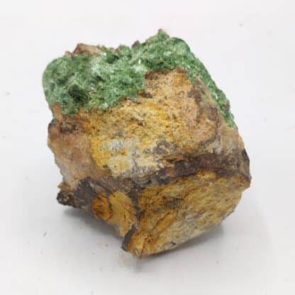 Torbernite, mine Les Bois Noirs, Forez, Loire.