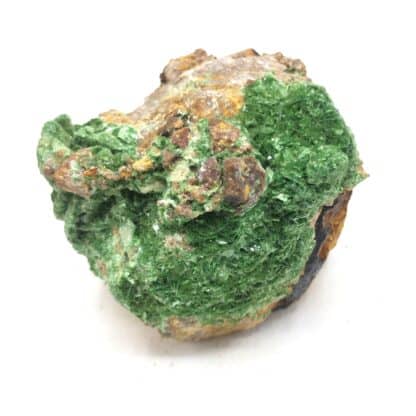 Torbernite, mine Les Bois Noirs, Forez, Loire.