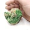 Torbernite, mine Les Bois Noirs, Forez, Loire.