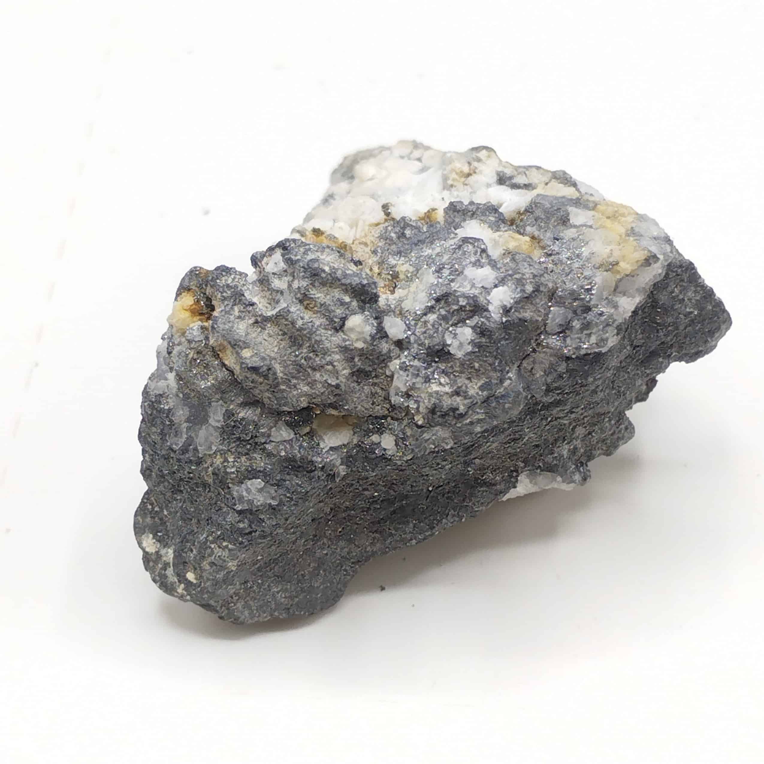 Arsenic natif & Löllingite, Giftgrube, Sainte-Marie-aux-Mines, Haut-Rhin.