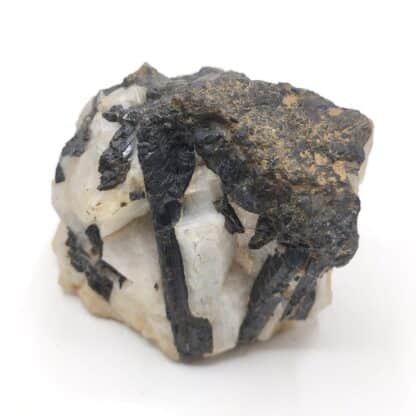 Schorl (Tourmaline), Entraygues-sur-Truyère, Aveyron.