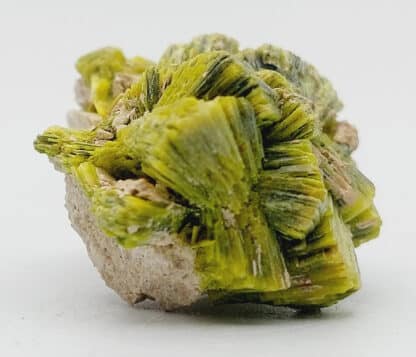 Autunite, Spokane, Washington, USA.