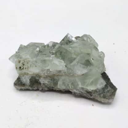 Fluorite sur gangue, Xianghuapu, Chenzhou, Hunan, Chine.