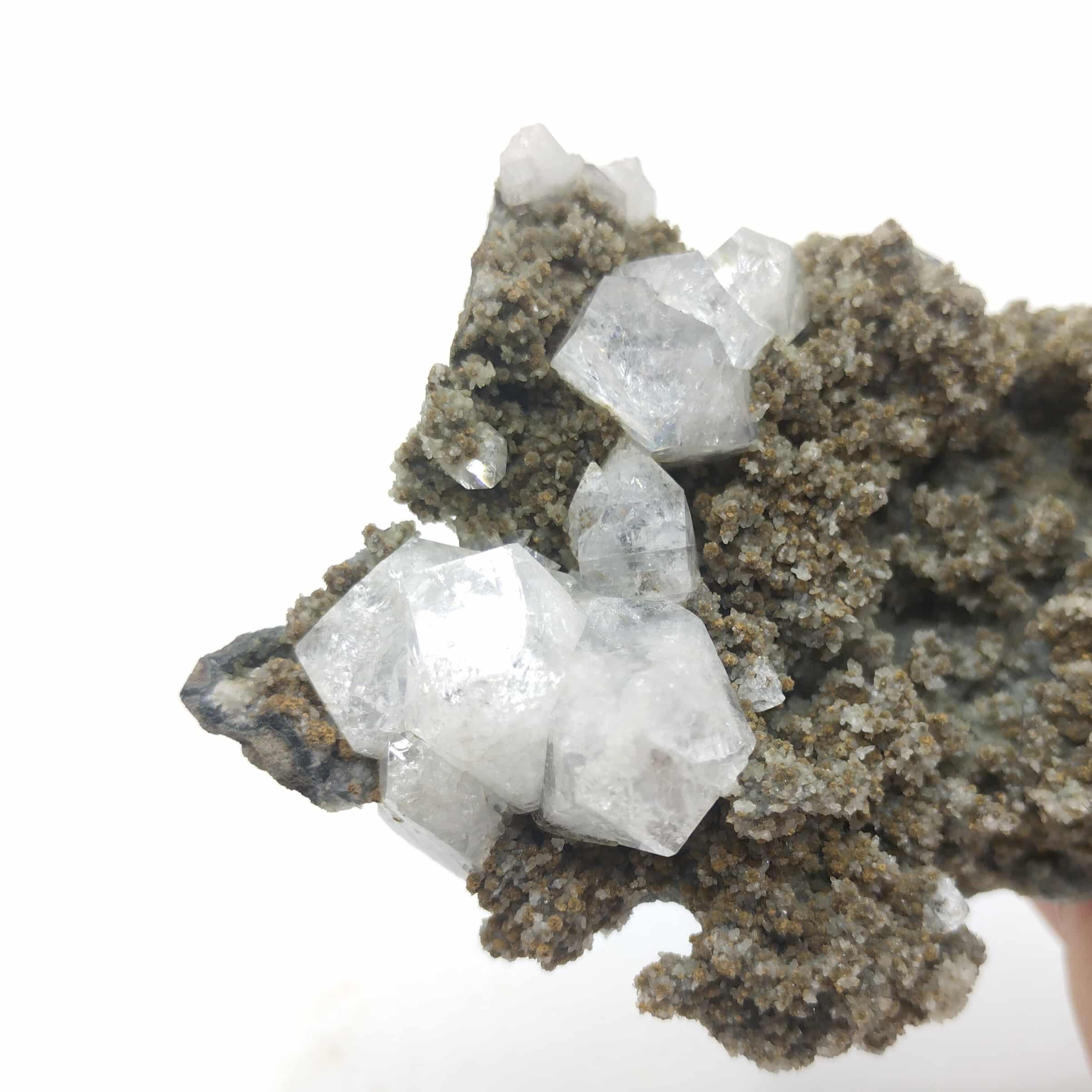 Apophyllite, Poona, Inde.