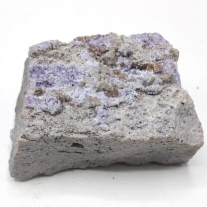 Topaze & Fluorite, Thomas Range, Arizona, USA (États-Unis).