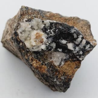 Acanthite, Schemnitz, Slovaquie.