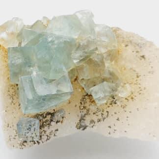 Fluorite et Quartz, Le Barlet, Marsanges, Haute-Loire.