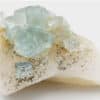 Fluorite et Quartz, Le Barlet, Marsanges, Haute-Loire.