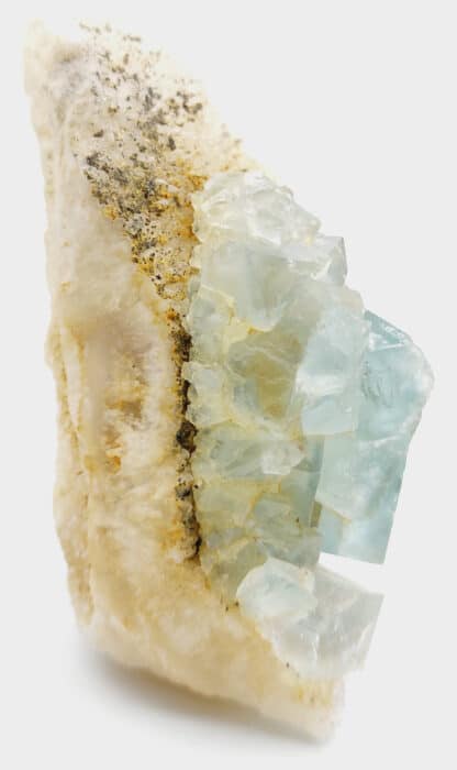 Fluorite et Quartz, Le Barlet, Marsanges, Haute-Loire.