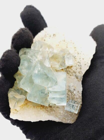 Fluorite et Quartz, Le Barlet, Marsanges, Haute-Loire.