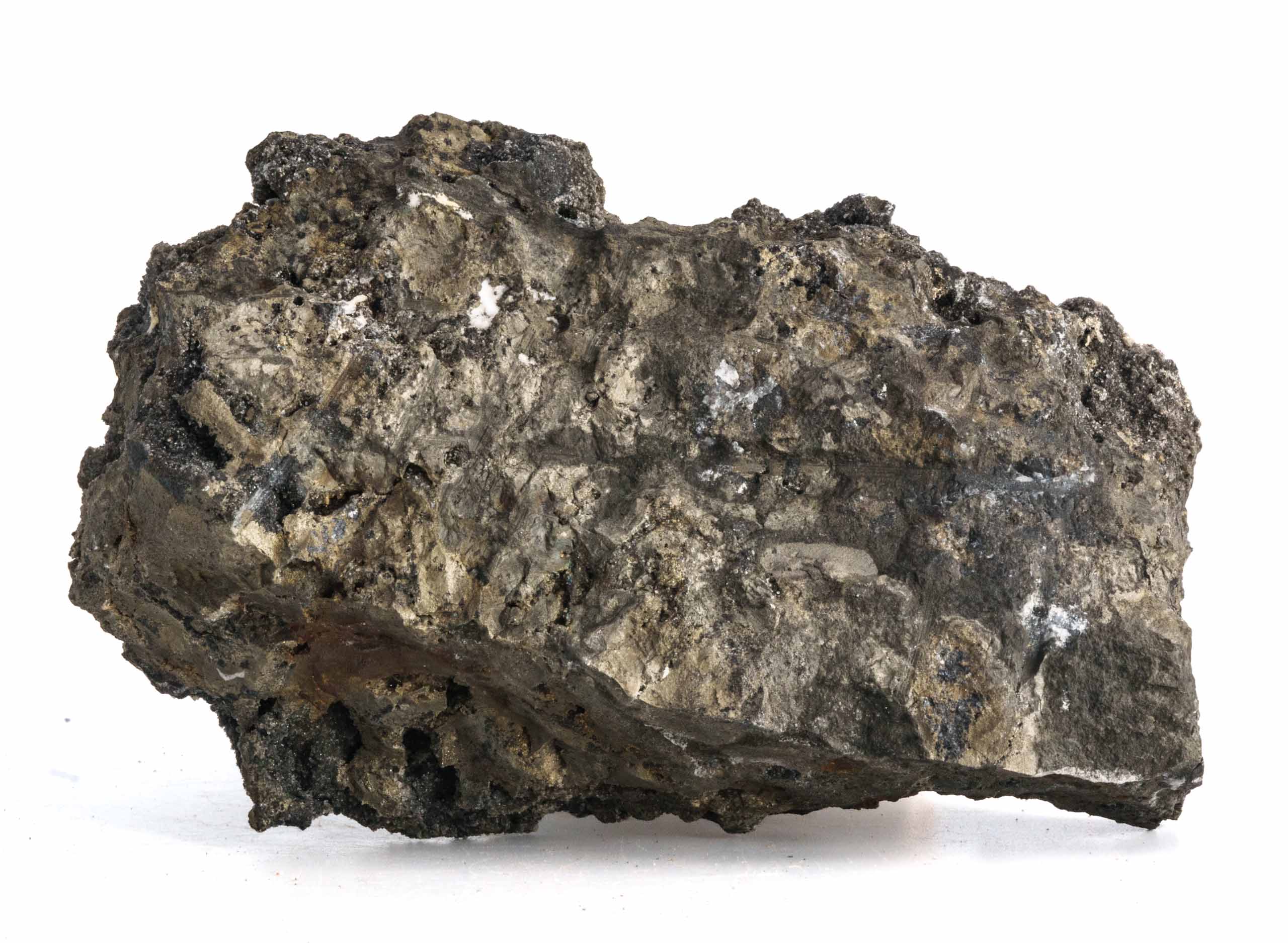 Barytine et Pyrite, Les Cèdres, Mine des Malines, St-Laurent-le-Minier, Gard.