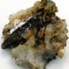 Pyromorphite, baryte, Les Farges, Ussel, Corrèze, Limousin.
