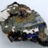 Azurite, tétraédrite, chalcopyrite, le Mas Dieu, Gard.