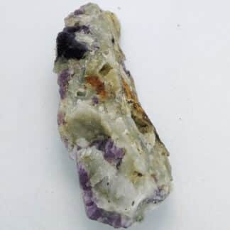 Fluorite, quartz, Pont des Bouyges, Moustier-Ventadour, Corrèze.