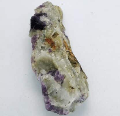 Fluorite, quartz, Pont des Bouyges, Moustier-Ventadour, Corrèze.