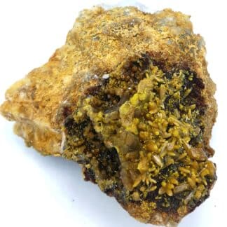 Pyromorphite, Les Farges, Ussel, Corrèze.