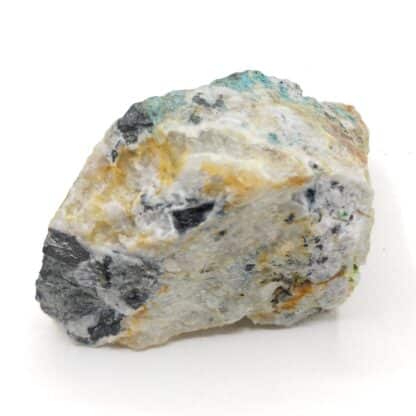 Wroewolfite, Linarite & Bayldonite, La Verrière, Les Ardillats, Rhône.