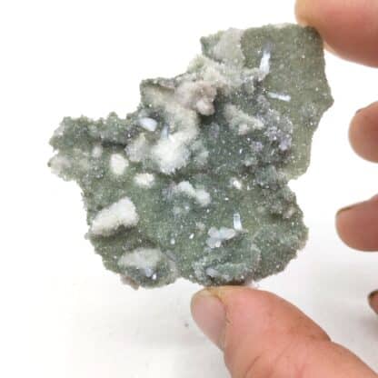 Apatite, Stilbite & Titanite, Piz Miez, Grisons, Suisse.