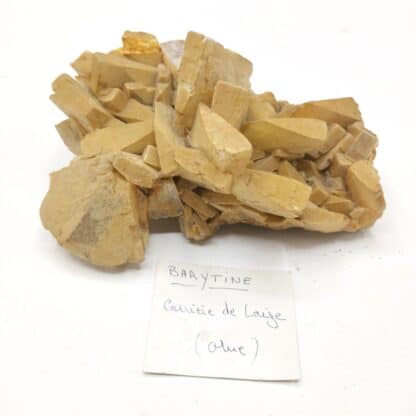 Barytine (Baryte), Laize-la-Ville, Calvados, Normandie.