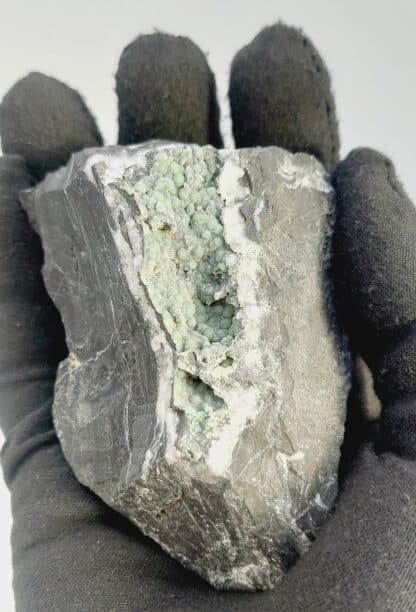 Variscite et Wawellite, carrière de la Floquerie, Pannecé, Loire-Atlantique.