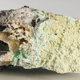 Variscite et Wawellite, carrière de la Floquerie, Pannecé, Loire-Atlantique.