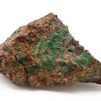 Torbernite, Prévinquières, Entraygues, Aveyron.