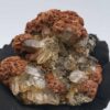 Sidérolimonite, Quartz et Anatase, Lukmanierschlucht, Grisons, Suisse.