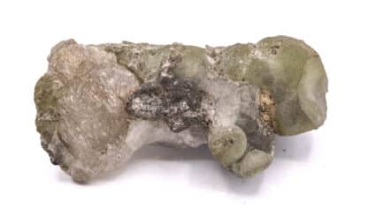 Prehnite et Calcite, Paterson, New Jersey, USA.