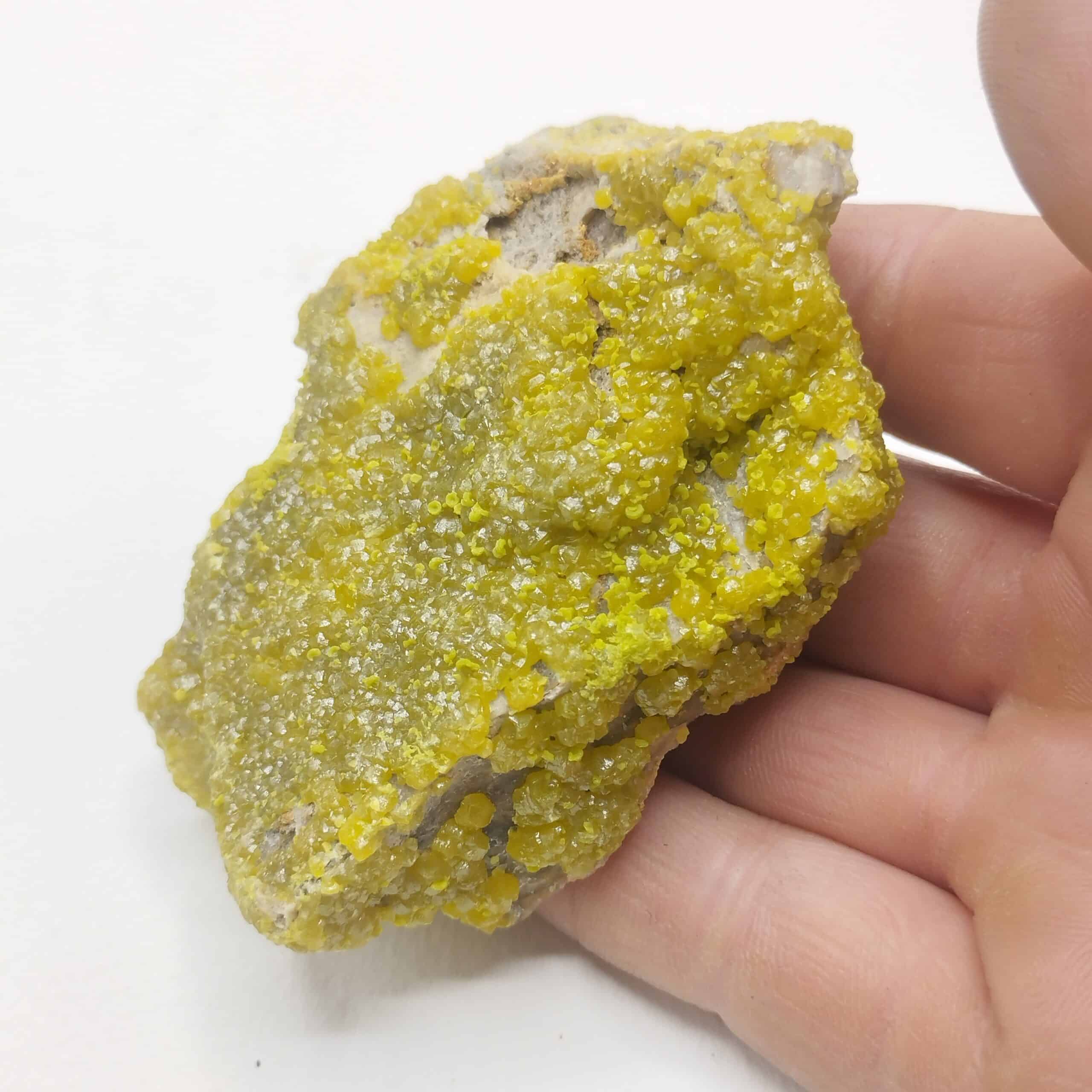 Pyromorphite, La Vidale, Asprières, Aveyron.