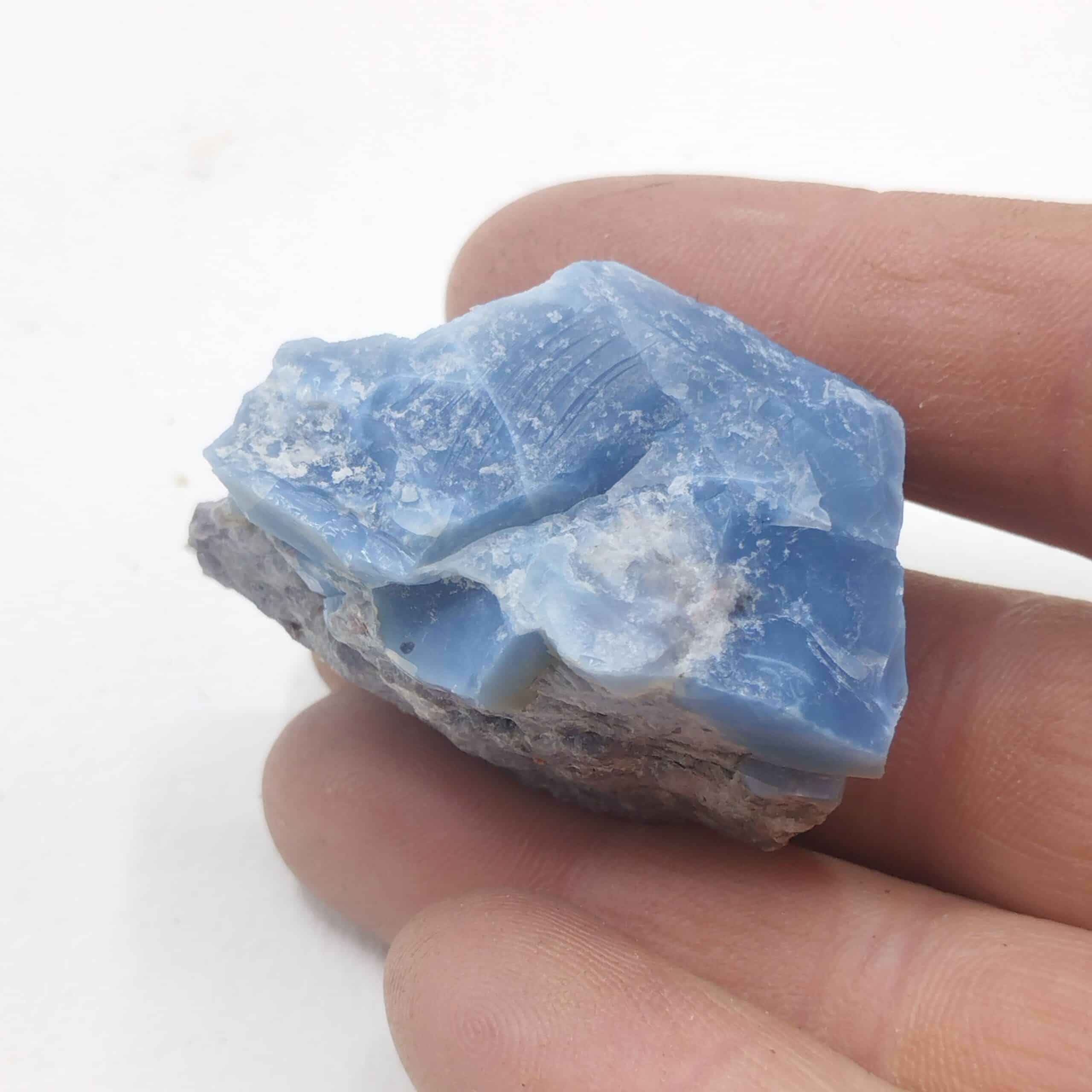 Opale bleue, Opal Butte, Oregon, USA (États-Unis).