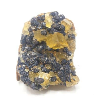 Fluorite & Blende (Sphalérite), Mine de Peyrebrune, Tarn.