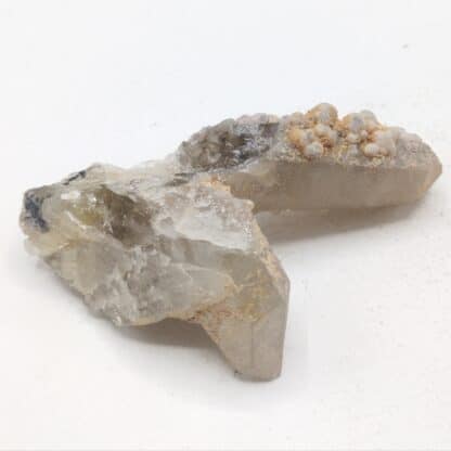 Quartz & Wavellite ps., Les Montmins, Echassières, Allier.