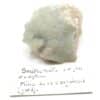 Smithsonite sur Barytine, La Sanguinède, Saint-Laurent-le-Minier, Gard.