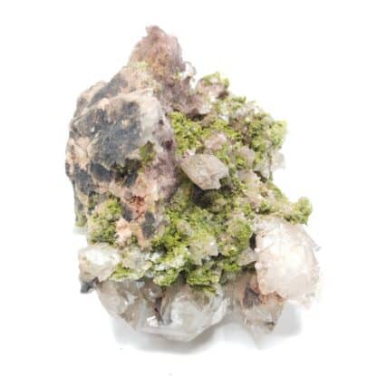 Mottramite & Cérusite, Tsumeb, Namibie.