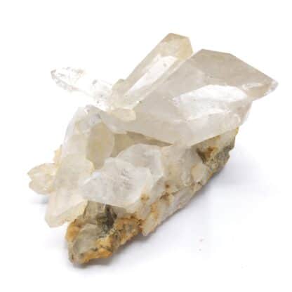 Cristal de roche (Quartz), Grand Châtelard, Maurienne, Savoie.