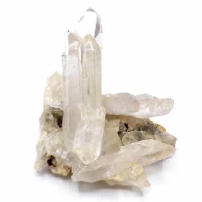 Cristal de roche (Quartz), Grand Châtelard, Maurienne, Savoie.
