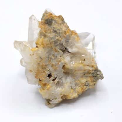 Cristal de roche (Quartz), Grand Châtelard, Maurienne, Savoie.