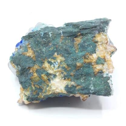 Smithsonite, Azurite & Malachite, Touissit, Maroc.