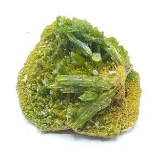 Pyromorphite, Mine des Farges, Ussel, Corrèze, Limousin.