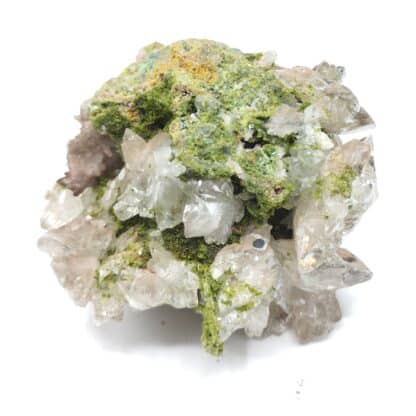 Mottramite & Cérusite, Tsumeb, Namibie.