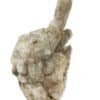 Sphène (Titanite) sur Quartz, Druntobel, Grisons, Suisse.