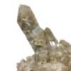 Sphène (Titanite) sur Quartz, Druntobel, Grisons, Suisse.