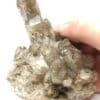 Sphène (Titanite) sur Quartz, Druntobel, Grisons, Suisse.