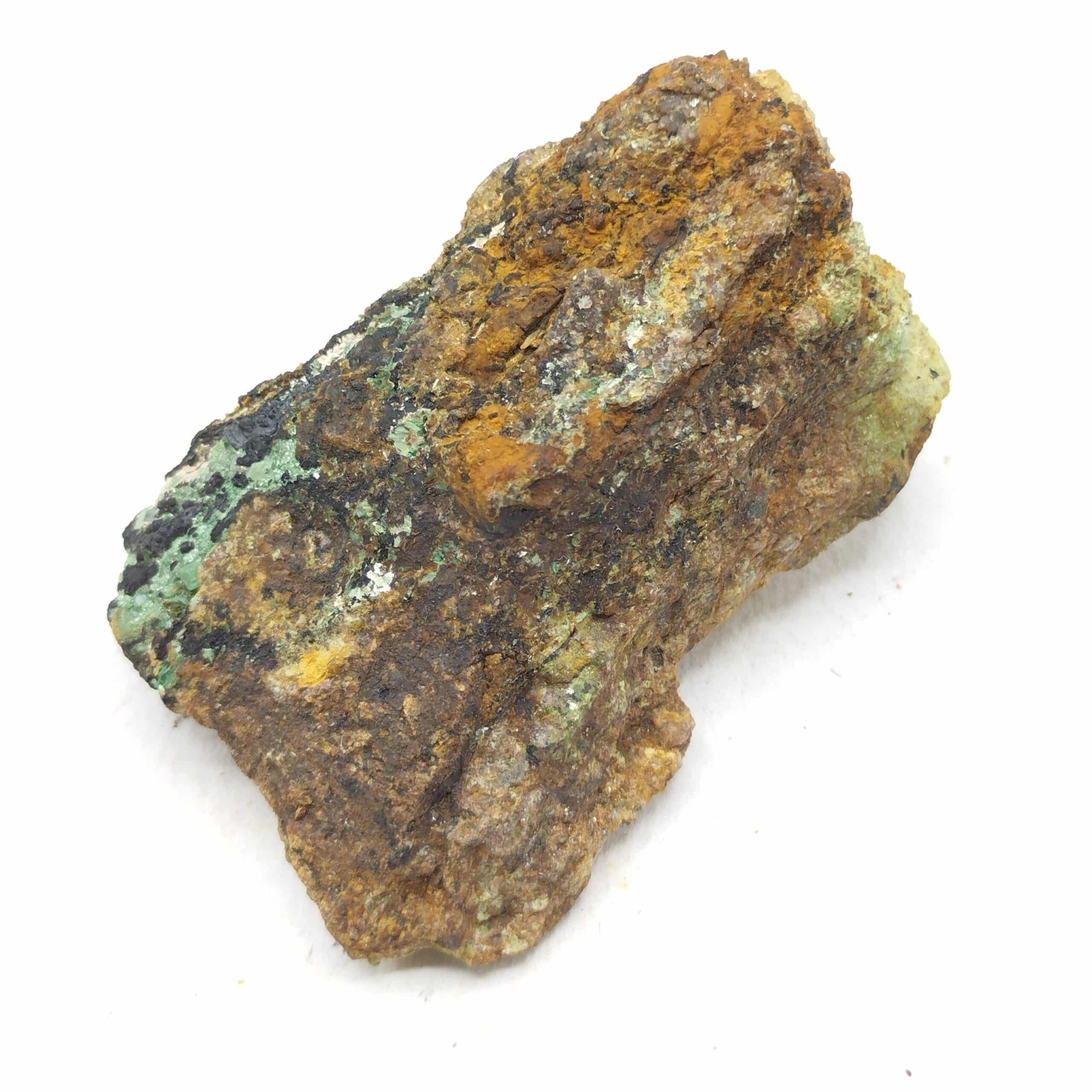 Torbernite, Entraygues-sur-Truyère, Aveyron.