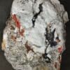 Réalgar, Sartorite & Pyrite, Lengenbach, Binntal, Valais, Suisse.